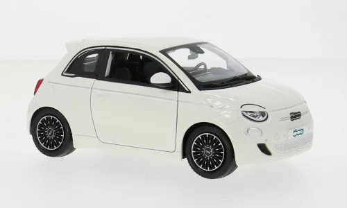 Burago - Bburago, Fiat 500e, weiss, 2023, 1:24