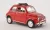 Burago - Bburago, Fiat 500 L, rot, 1968, 1:24