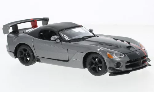 Burago - Dodge Viper SRT10 ACR, grau/schwarz, 1:24
