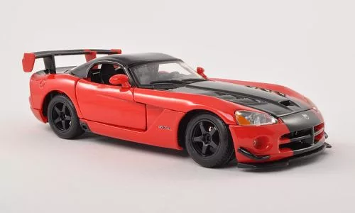 Burago - Dodge Viper SRT10 ACR, rot/schwarz, 1:24