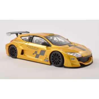 Burago - Renault Megane Trophy, gelb/Dekor, 1:24