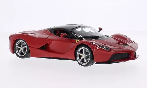 Burago - Bburago, Ferrari LaFerrari, rot/schwarz, 1:24