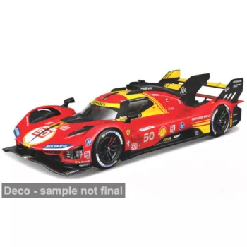 Burago - Ferrari 499P, 24h Le Mans, 2024, #50, 1:24