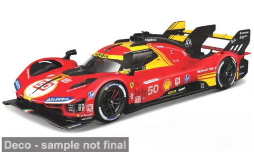 Burago - Ferrari 499P, 24h Le Mans, 2024, #50, 1:24