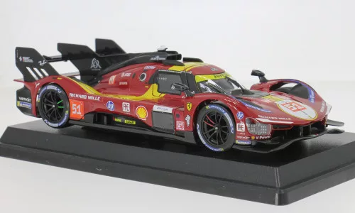 Burago - Ferrari 499P 3.0L TURBO V6 24h Le Mans 2025 #51 A.P.Guidi/A.Giovinazzi