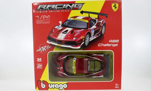 Burago - Ferrari 488 Challenge, #11, 1:24