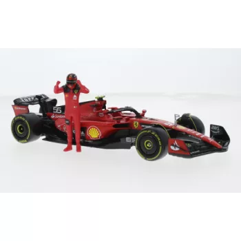   Burago - Bburago, Ferrari SF-23, Formel 1, 2023, Scuderia Ferrari, #55, 1:24