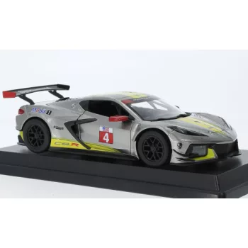 Burago - Bburago, Chevrolet Corvette C8.R, 2020, #4, 1:24