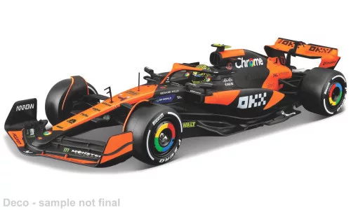 Burago - McLaren MCL38, Formel 1, 2024, #4, 1:24