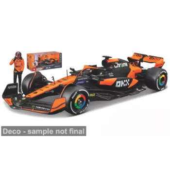 Burago - McLaren MCL38, Formel 1, 2024, #81, 1:24