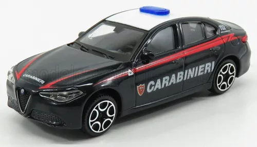 Burago - ALFA ROMEO GIULIA CARABINIERI 2015 BLUE WHITE