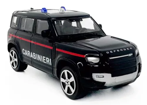 Burago - LAND ROVER NEW DEFENDER 110 CARABINIERI 2020 BLUE