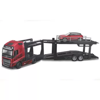 Burago - Bburago, Volvo FH16 GL 750 XXL, rot/Dekor, 1:43