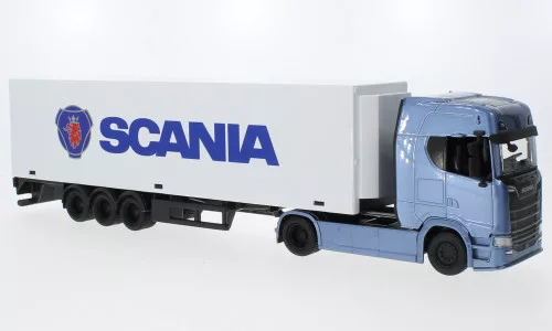Burago - Scania S730 Highline, blau/weiss, Scania, 1:43
