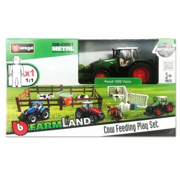   Burago - FENDT SET FARM LANDT 1050 VARIO TRACTOR 2016 VARIOUS