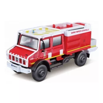   Burago - Bburago, Mercedes Unimog U5000, Marins Pompiers De Marseille, 1:50
