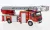 Burago - Bburago, Mercedes Atego 1530F Magirus DLK 23/12, Feuerwehr, 1:50