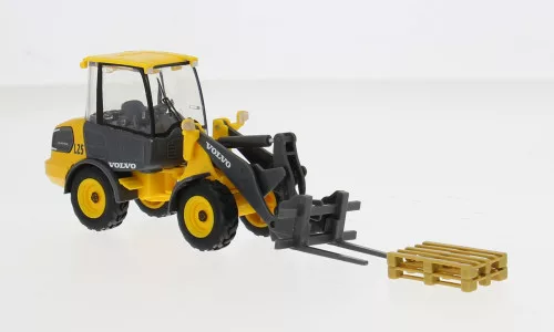 Burago - Volvo L25 W gelb/grau 1:50