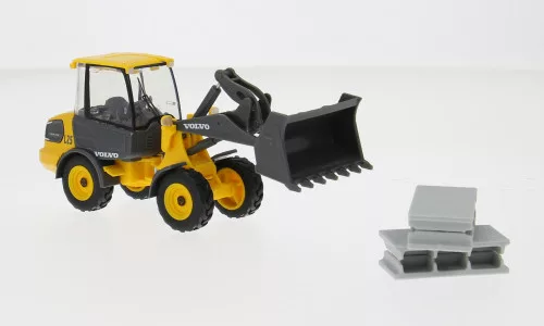 Burago - Volvo L25 W gelb/grau 1:50
