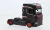 Burago - Scania S730 Highline, schwarz/rot, 1:43