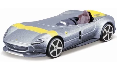 Burago - Ferrari Monza SP1, hellgrau/gelb, 1:43