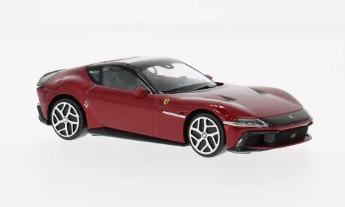 Burago - Ferrari 12 Cilindri rot/schwarz 1:43