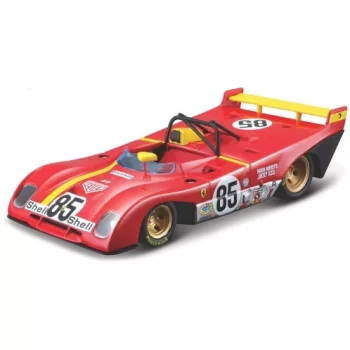   Burago - Bburago, Ferrari 312 P, 6h Watkins Glen, 1972, Scuderia Ferrari, #85, 1:43