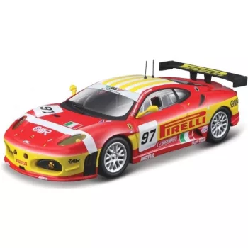  Burago - Bburago, Ferrari F430 GTC, 24h Le Mans, 2008, BMS Scuderia Italia, Pirelli, #97, 1:43