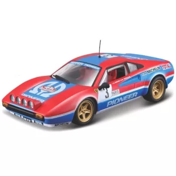   Burago - Ferrari 308 GTB Rally Monte Carlo 1982 Scuderia Ferrari Pioneer #3