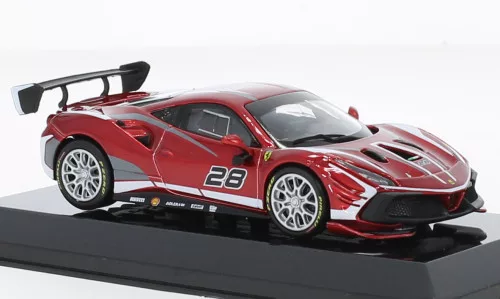 Burago - Ferrari 488 Challenge Evo, 2020, #28, 1:43
