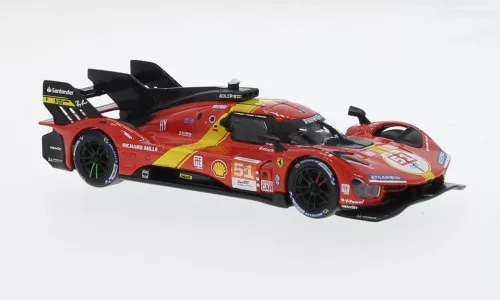 Burago - Ferrari 499P, 24h Le Mans, 2023, Ferrari AF Corse, #51, 1:43