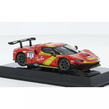 Burago - Bburago, Ferrari 296 GT3, rot/gelb, 1:43