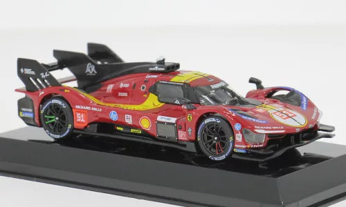 Burago - Ferrari 499P 3.0L TURBO V6 24h Le Mans 2025 #51 A.P.Guidi/A.Giovinazzi