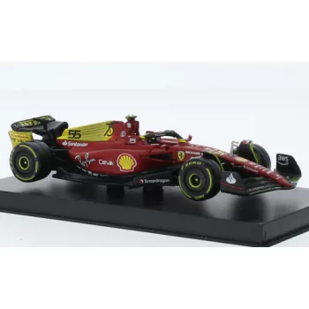   Burago - Ferrari F1-75, Formel 1, GP Monza, 2022, Scuderia Ferrari, #55, 1:43