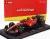 Burago - FERRARI F1  SF-23 TEAM SCUDERIA FERRARI N 55 POLE POSITION 3rd MONZA ITALY GP 2023 CARLOS SAINZ - WITH PILOT AND SHOWCASE RED BLACK YELLOW