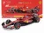 Burago - FERRARI F1  SF-24 TEAM SCUDERIA FERRARI N 16 WINNER ITALY MONZA GP 2024 CHARLES LECLERC - WITH PILOT AND SHOWCASE RED WHITE BLACK