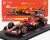Burago - FERRARI F1  SF-24 TEAM SCUDERIA FERRARI N 55 4th ITALY MONZA GP 2024 CARLOS SAINZ - WITH PILOT AND SHOWCASE RED WHITE BLACK