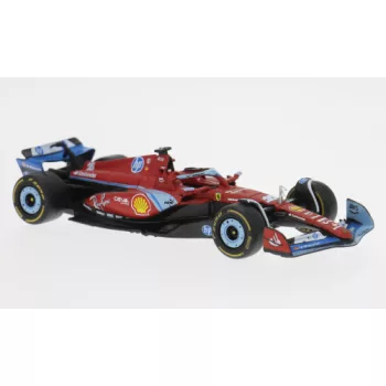   Burago - Ferrari SF-24 Formel 1 GP Miami 2024 Scuderia Ferrari #16 C.Leclerc