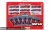 Burago - Ferrari 7 Car Set: SF90 + SF1000 + SF21 + F1-75 + SF23 + 2xSF24