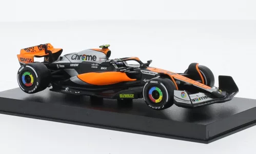 Burago - Bburago, McLaren MCL60, Formel 1, GP Großbritannien, 2023, McLaren F1 Team, #4, 1:43