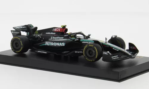 Burago - Mercedes AMG W15 E Performance, Formel 1, 2024, Mercedes AMG Petronas Formula One Team, Petronas, #44, 1:43