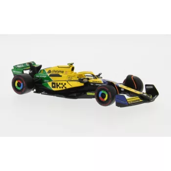   Burago - McLaren MCL38, Formel 1, GP Monaco, 2024, McLaren F1 Team, #4, 1:43
