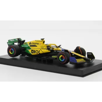   Burago - McLaren MCL38, Formel 1, GP Monaco, 2024, McLaren F1 Team, #81, 1:43