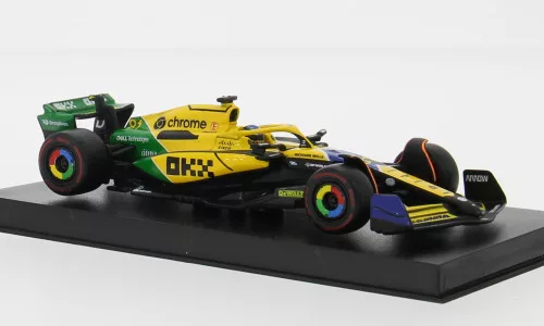 Burago - McLaren MCL38, Formel 1, GP Monaco, 2024, McLaren F1 Team, #81, 1:43