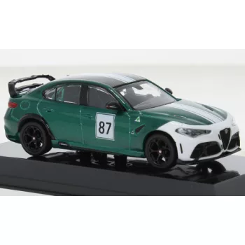   Burago - Bburago, Alfa Romeo Giulia GTA, grün/weiss, #87, 1:43