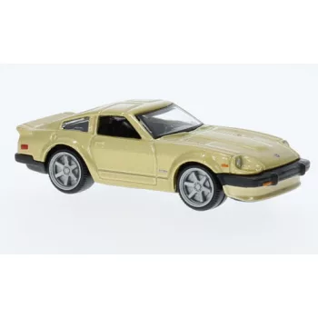 Burago - Bburago, Datsun 280ZX (S13), gold, 1980, 1:64