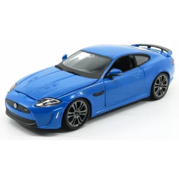 Burago - JAGUAR XKR-S COUPE 2011 BLUE MET