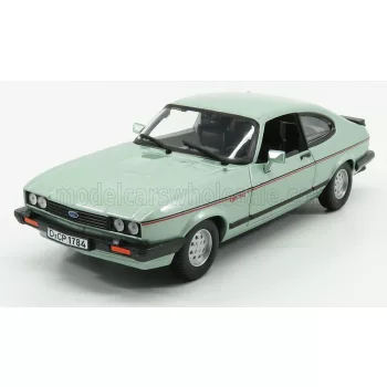 Burago - FORD ENGLAND CAPRI INJECTION 1982 LIGHT GREEN MET