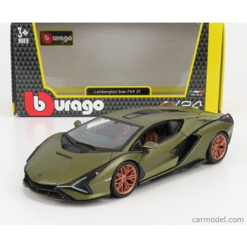   Burago - Lamborghini Sian Fkp 37 Hybrid 2020 Verde Gea - Green Met
