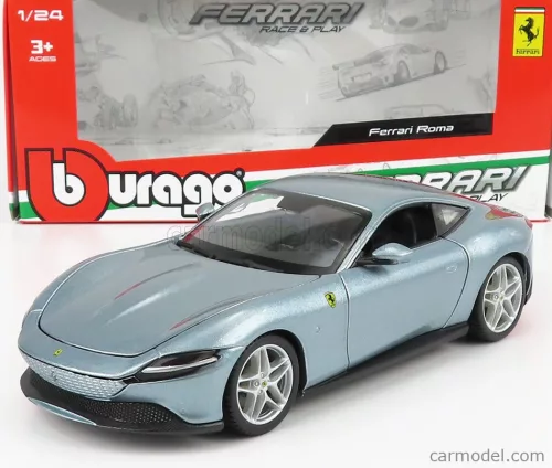 Burago - Ferrari Roma 2020 Very Light Blue Met